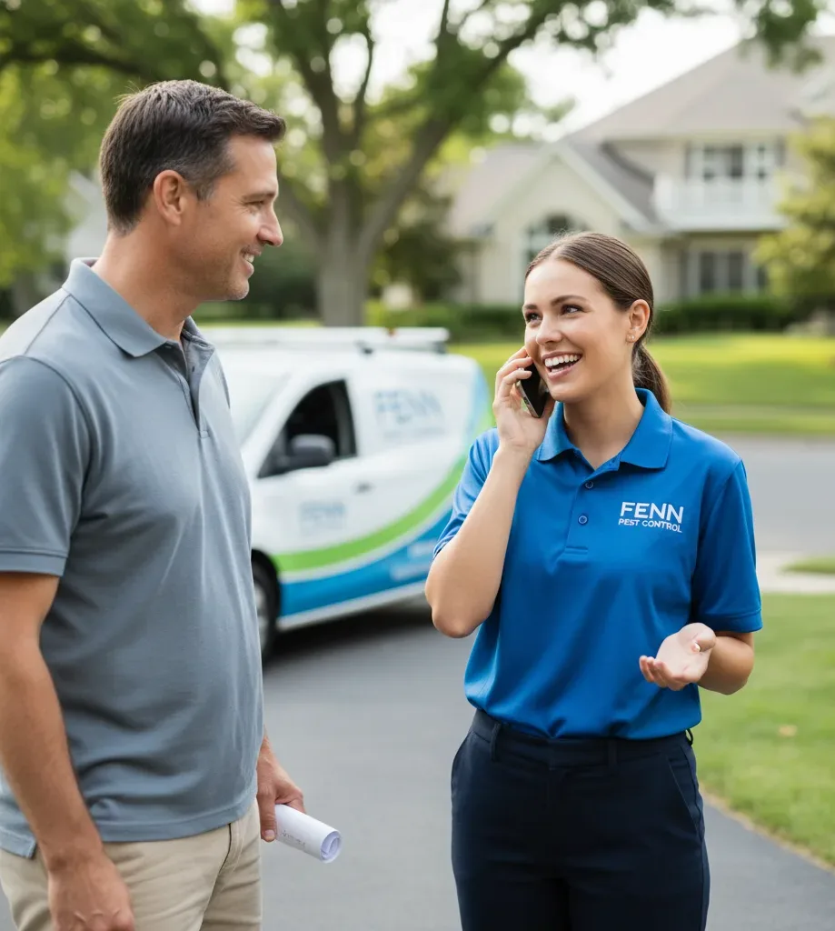 Fenn Pest Control customer support in Richwood